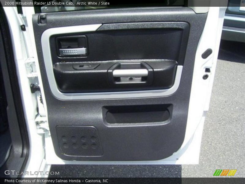 Arctic White / Slate 2008 Mitsubishi Raider LS Double Cab