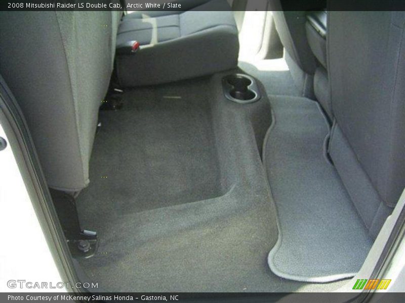 Arctic White / Slate 2008 Mitsubishi Raider LS Double Cab