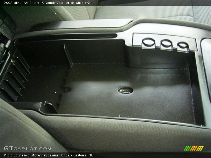 Arctic White / Slate 2008 Mitsubishi Raider LS Double Cab