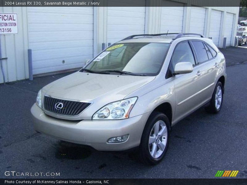 Savannah Beige Metallic / Ivory 2004 Lexus RX 330