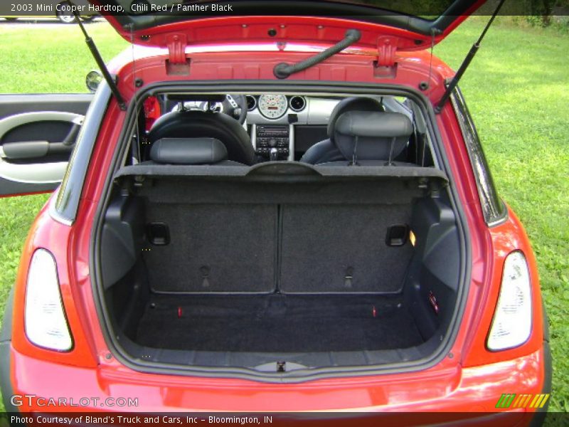 Chili Red / Panther Black 2003 Mini Cooper Hardtop