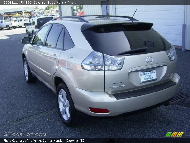Savannah Beige Metallic / Ivory 2004 Lexus RX 330