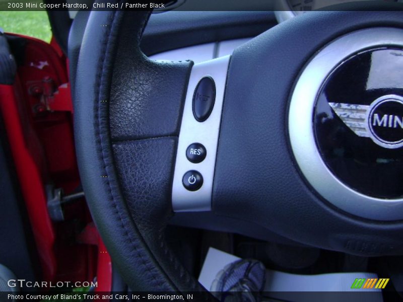 Chili Red / Panther Black 2003 Mini Cooper Hardtop