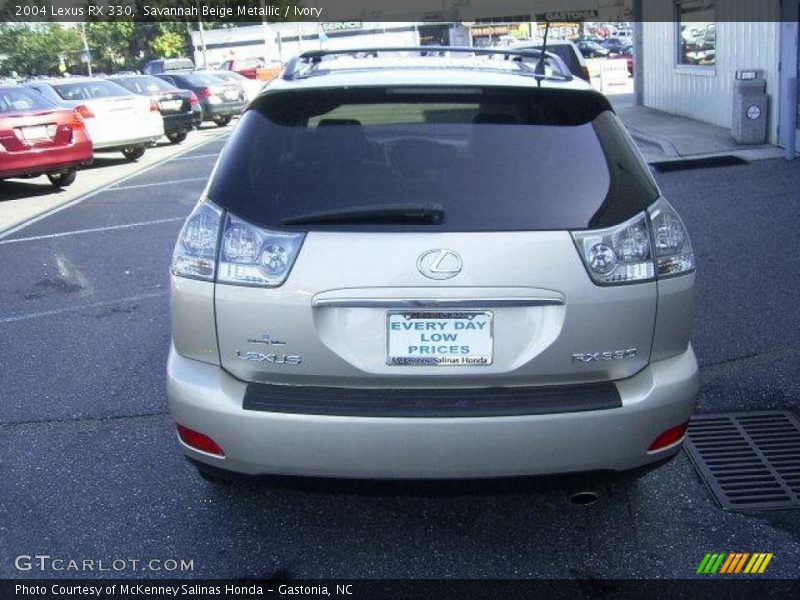 Savannah Beige Metallic / Ivory 2004 Lexus RX 330