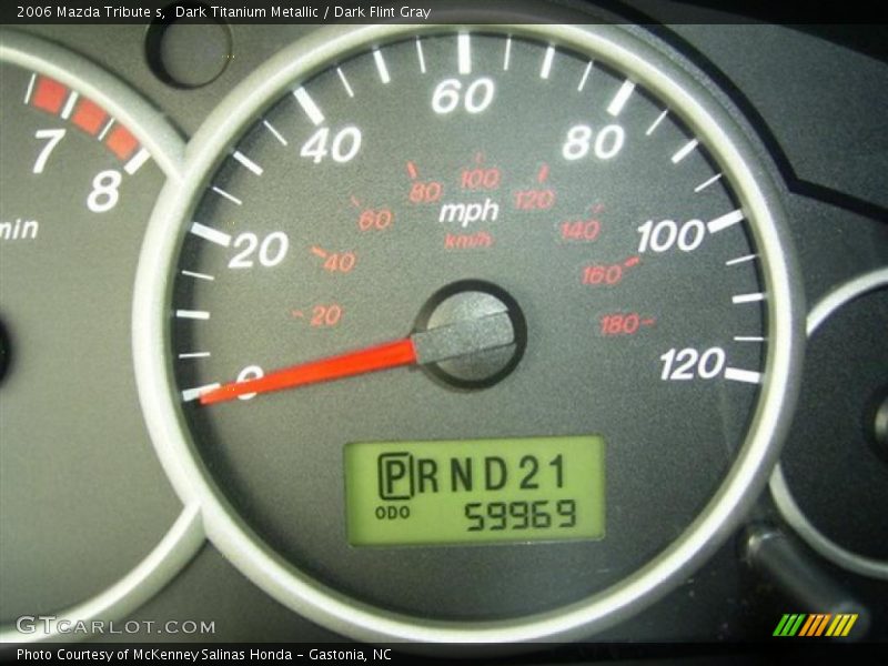 Dark Titanium Metallic / Dark Flint Gray 2006 Mazda Tribute s