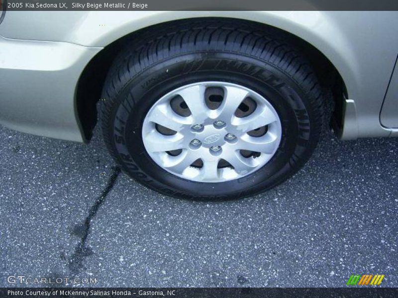 Silky Beige Metallic / Beige 2005 Kia Sedona LX