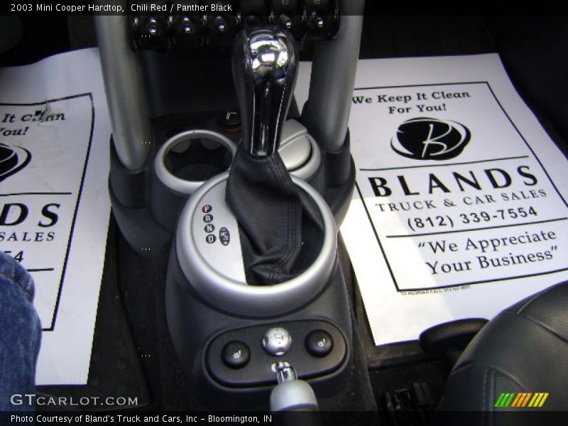Chili Red / Panther Black 2003 Mini Cooper Hardtop