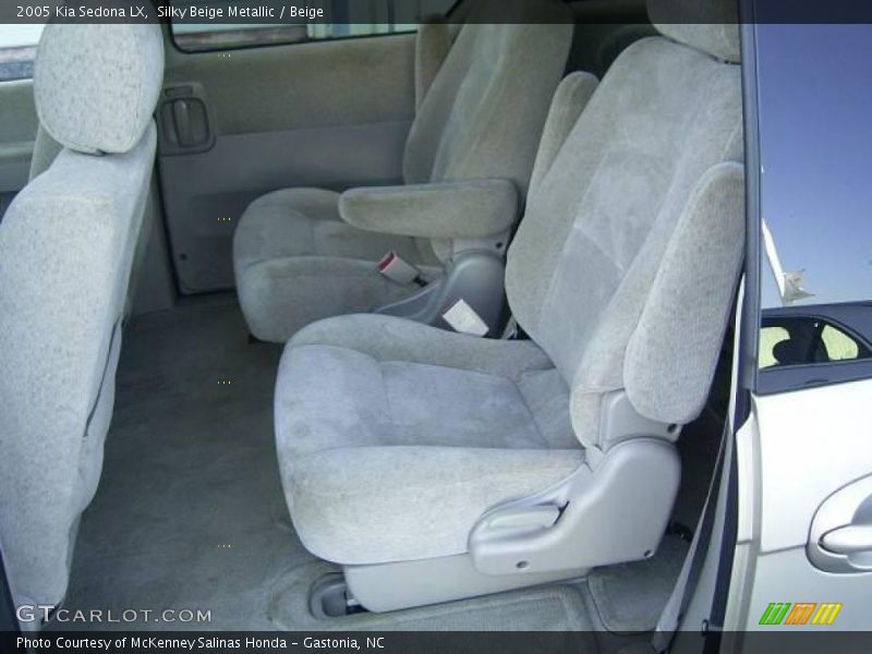 Silky Beige Metallic / Beige 2005 Kia Sedona LX