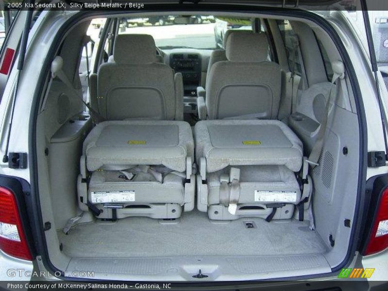 Silky Beige Metallic / Beige 2005 Kia Sedona LX