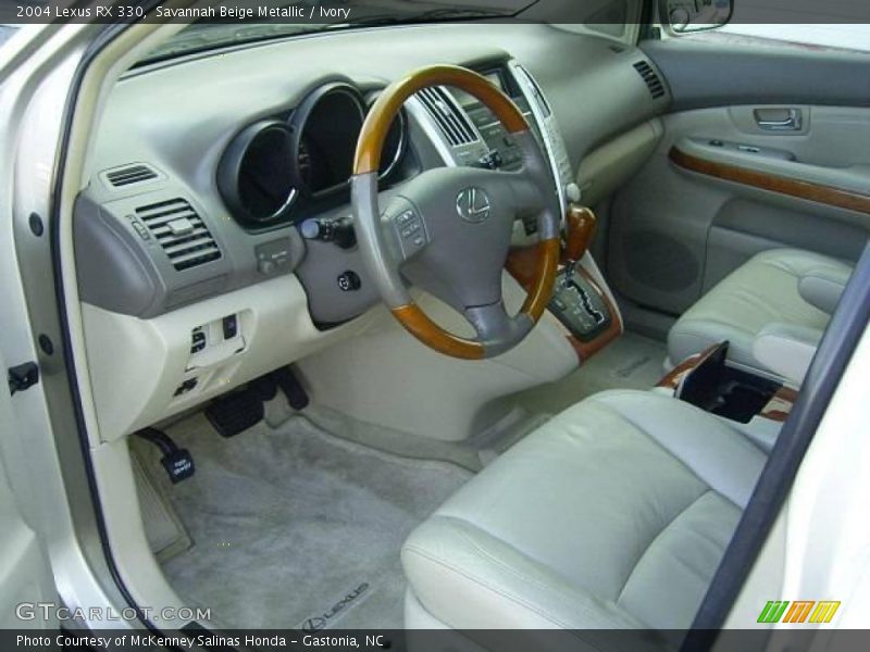Savannah Beige Metallic / Ivory 2004 Lexus RX 330