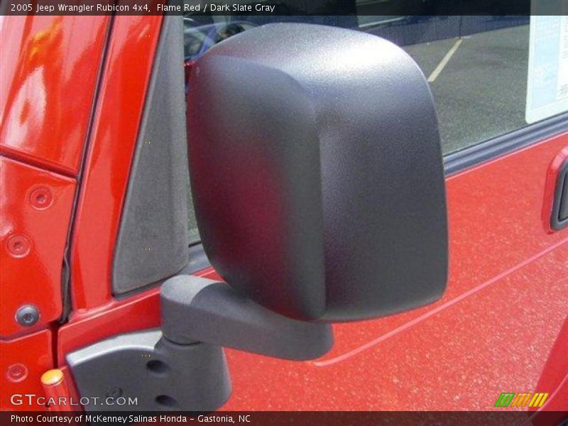 Flame Red / Dark Slate Gray 2005 Jeep Wrangler Rubicon 4x4