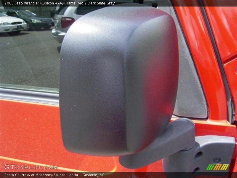 Flame Red / Dark Slate Gray 2005 Jeep Wrangler Rubicon 4x4