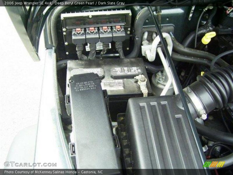 Deep Beryl Green Pearl / Dark Slate Gray 2006 Jeep Wrangler SE 4x4