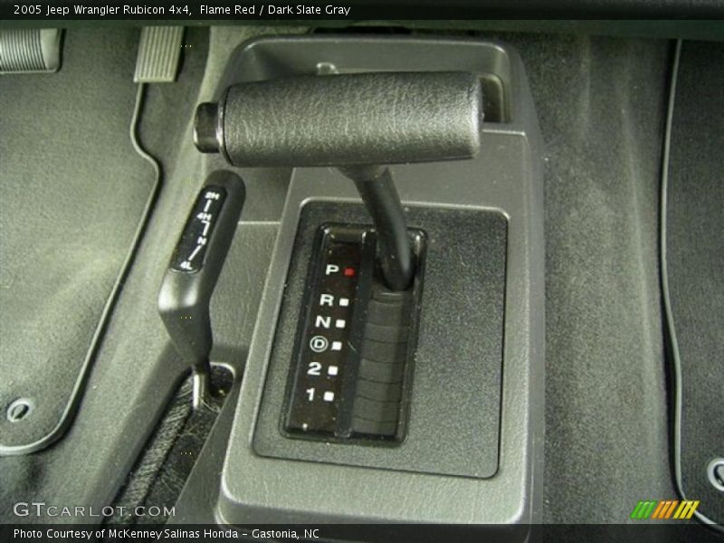 Flame Red / Dark Slate Gray 2005 Jeep Wrangler Rubicon 4x4