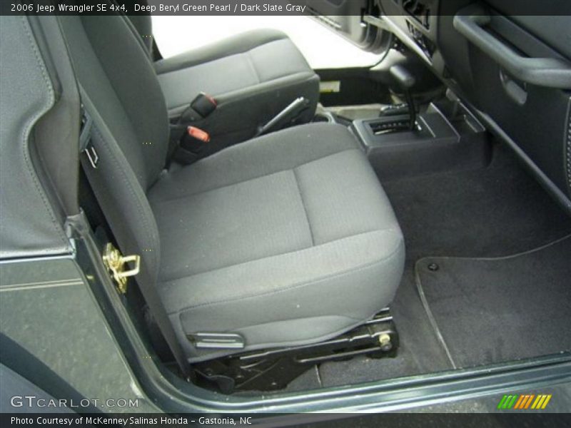 Deep Beryl Green Pearl / Dark Slate Gray 2006 Jeep Wrangler SE 4x4
