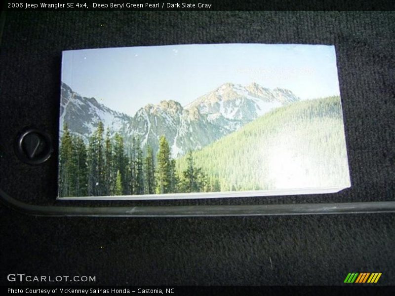 Deep Beryl Green Pearl / Dark Slate Gray 2006 Jeep Wrangler SE 4x4