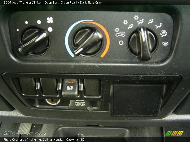 Deep Beryl Green Pearl / Dark Slate Gray 2006 Jeep Wrangler SE 4x4