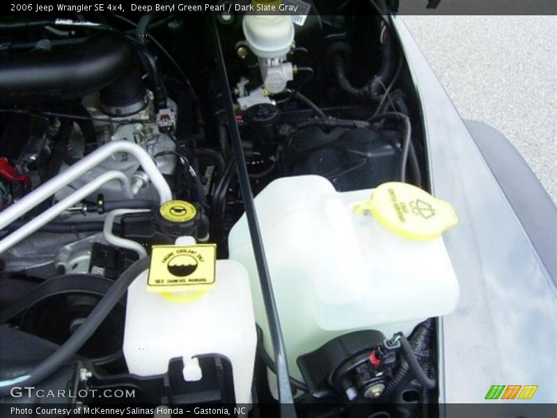 Deep Beryl Green Pearl / Dark Slate Gray 2006 Jeep Wrangler SE 4x4