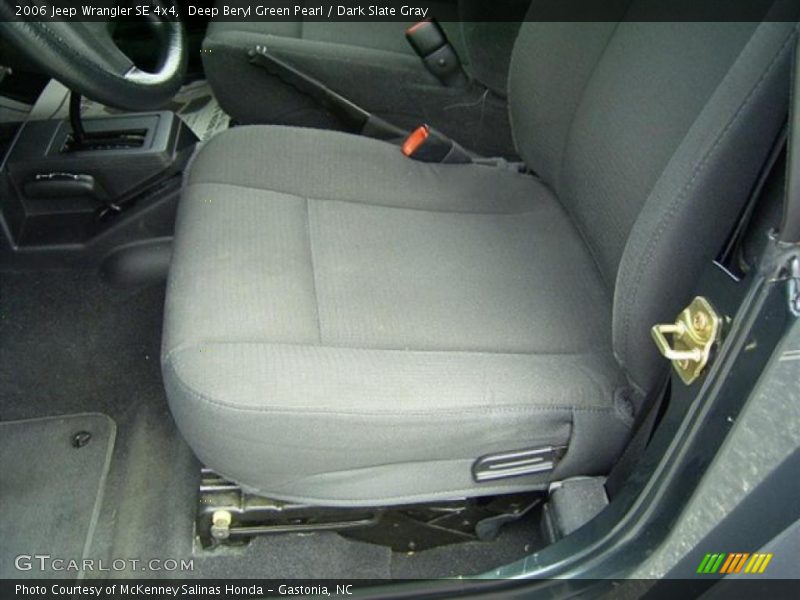 Deep Beryl Green Pearl / Dark Slate Gray 2006 Jeep Wrangler SE 4x4
