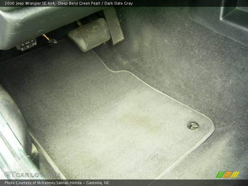Deep Beryl Green Pearl / Dark Slate Gray 2006 Jeep Wrangler SE 4x4