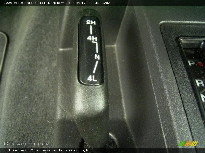 Deep Beryl Green Pearl / Dark Slate Gray 2006 Jeep Wrangler SE 4x4