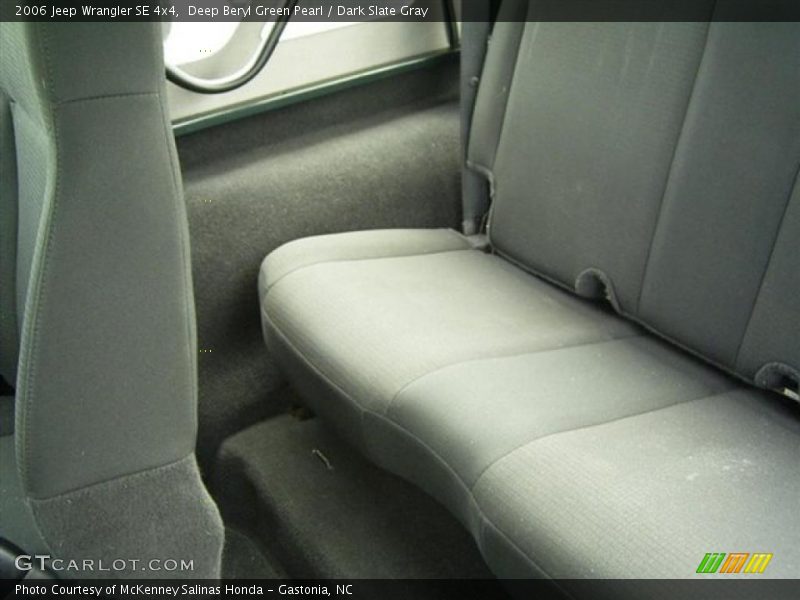 Deep Beryl Green Pearl / Dark Slate Gray 2006 Jeep Wrangler SE 4x4