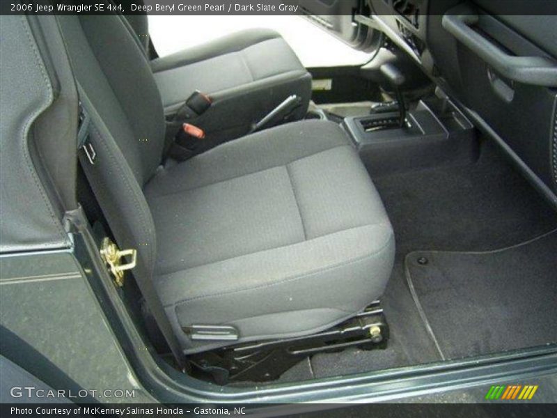 Deep Beryl Green Pearl / Dark Slate Gray 2006 Jeep Wrangler SE 4x4