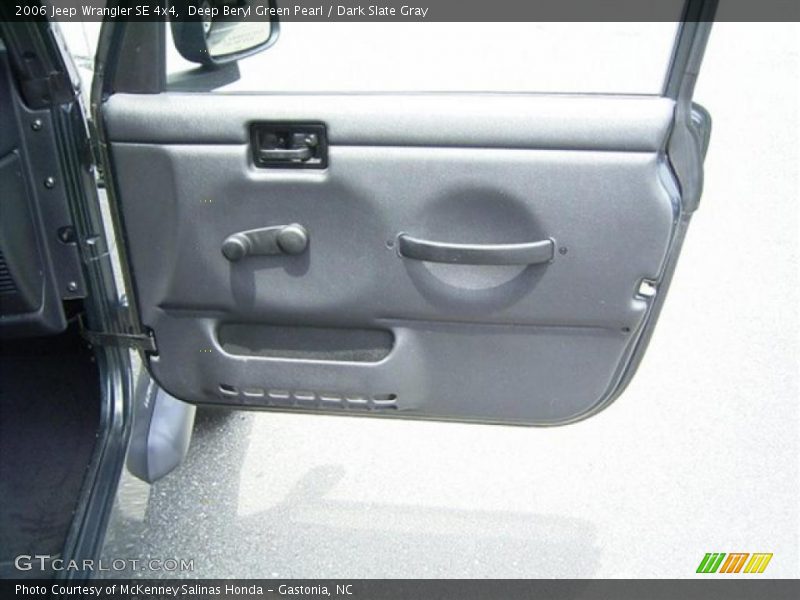Deep Beryl Green Pearl / Dark Slate Gray 2006 Jeep Wrangler SE 4x4