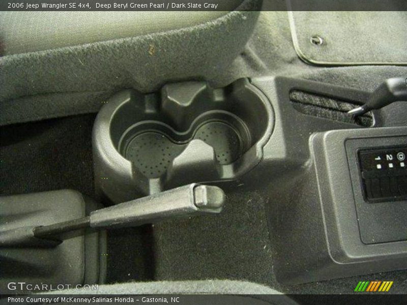 Deep Beryl Green Pearl / Dark Slate Gray 2006 Jeep Wrangler SE 4x4