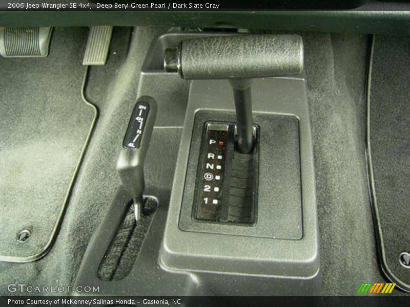 Deep Beryl Green Pearl / Dark Slate Gray 2006 Jeep Wrangler SE 4x4