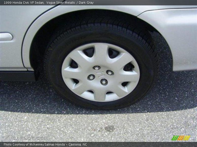 Vogue Silver Metallic / Dark Gray 1999 Honda Civic VP Sedan