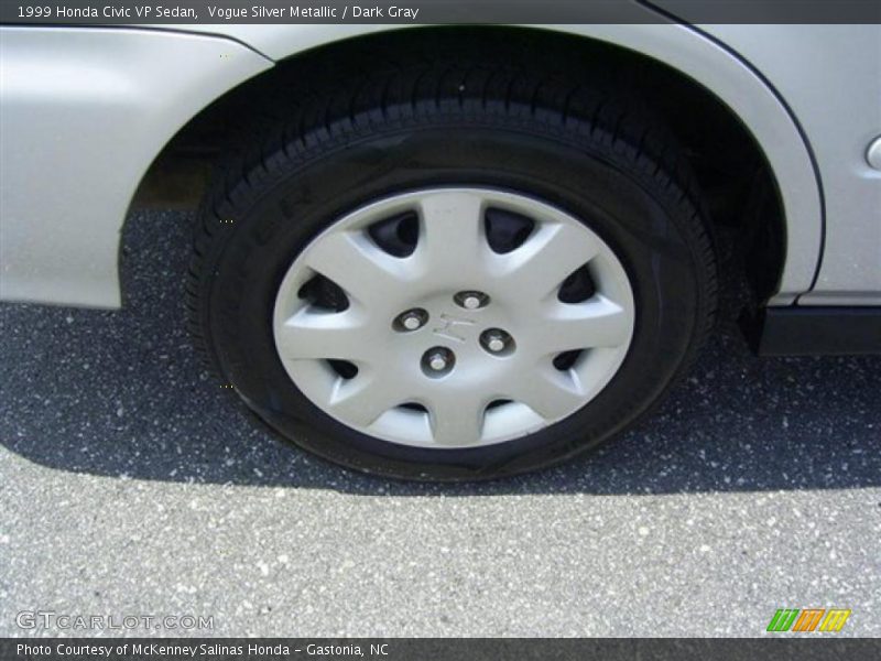 Vogue Silver Metallic / Dark Gray 1999 Honda Civic VP Sedan