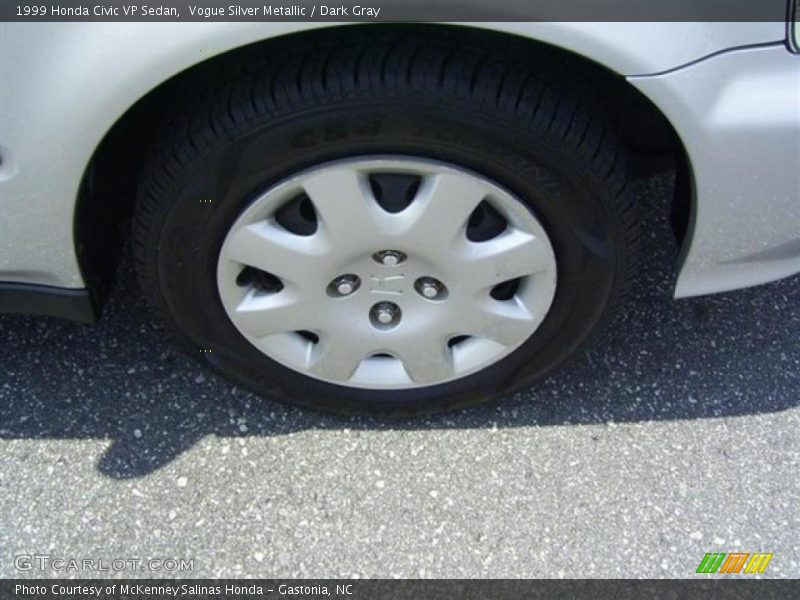 Vogue Silver Metallic / Dark Gray 1999 Honda Civic VP Sedan
