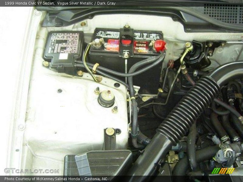 Vogue Silver Metallic / Dark Gray 1999 Honda Civic VP Sedan