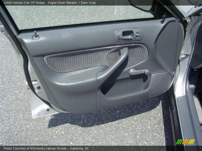 Vogue Silver Metallic / Dark Gray 1999 Honda Civic VP Sedan