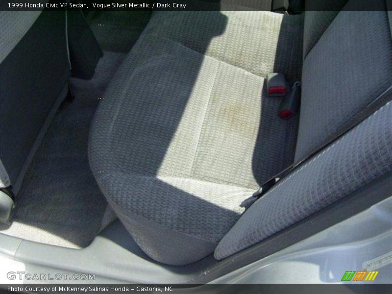 Vogue Silver Metallic / Dark Gray 1999 Honda Civic VP Sedan