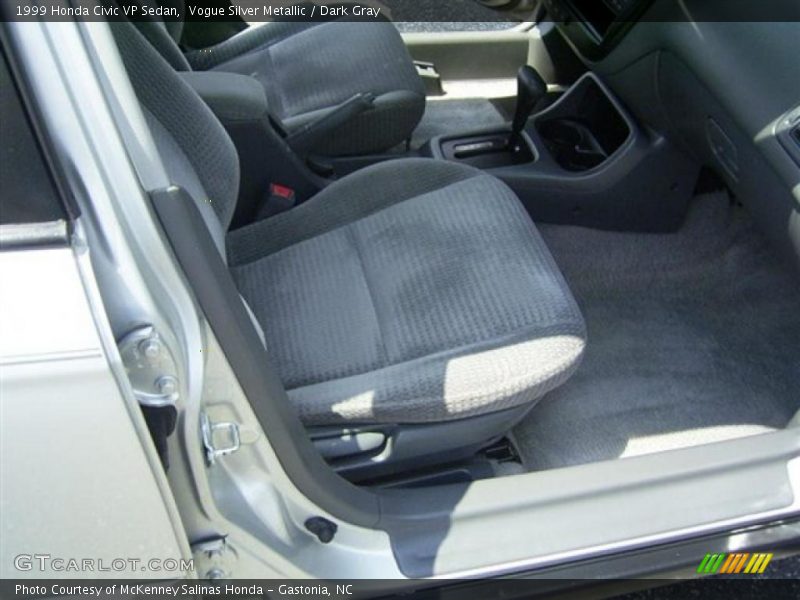 Vogue Silver Metallic / Dark Gray 1999 Honda Civic VP Sedan
