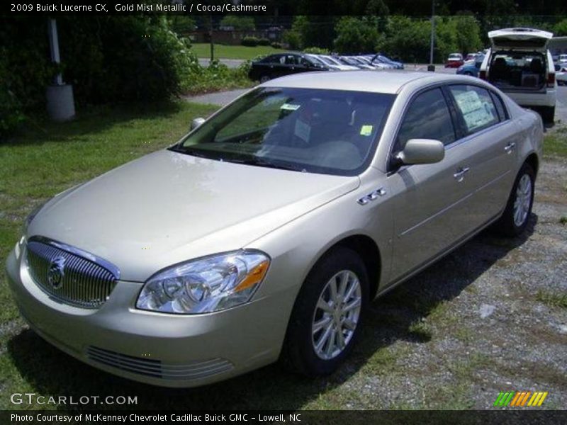Gold Mist Metallic / Cocoa/Cashmere 2009 Buick Lucerne CX