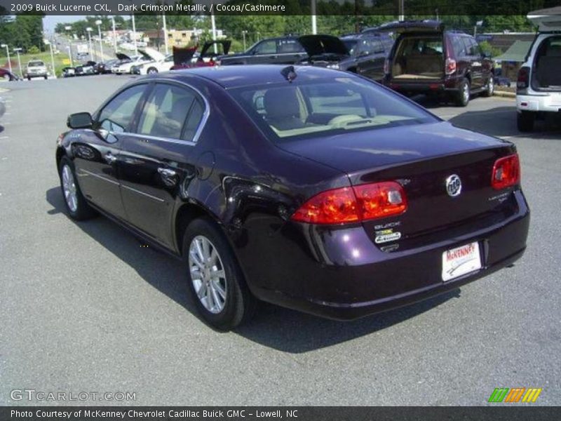 Dark Crimson Metallic / Cocoa/Cashmere 2009 Buick Lucerne CXL