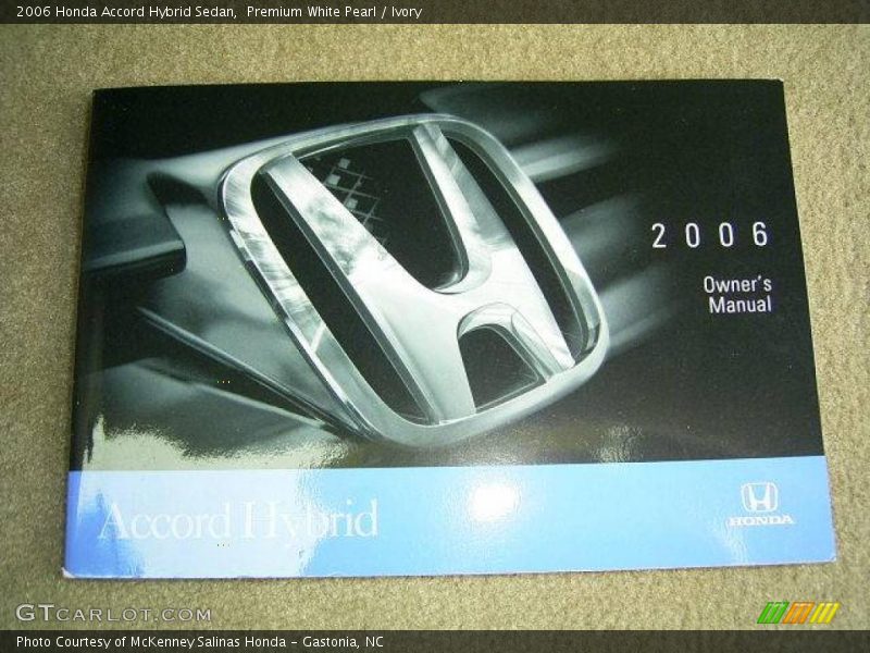 Premium White Pearl / Ivory 2006 Honda Accord Hybrid Sedan