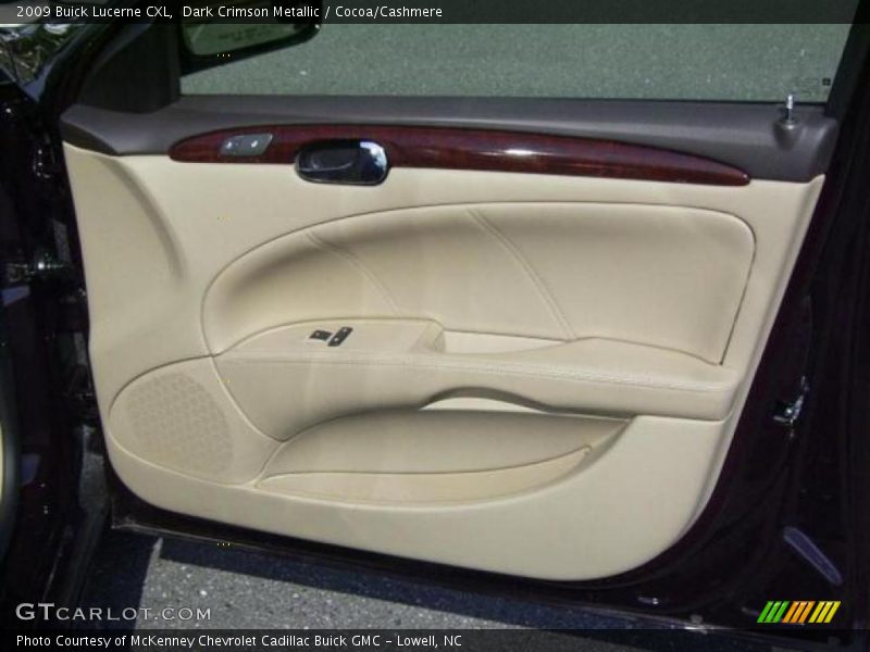 Dark Crimson Metallic / Cocoa/Cashmere 2009 Buick Lucerne CXL