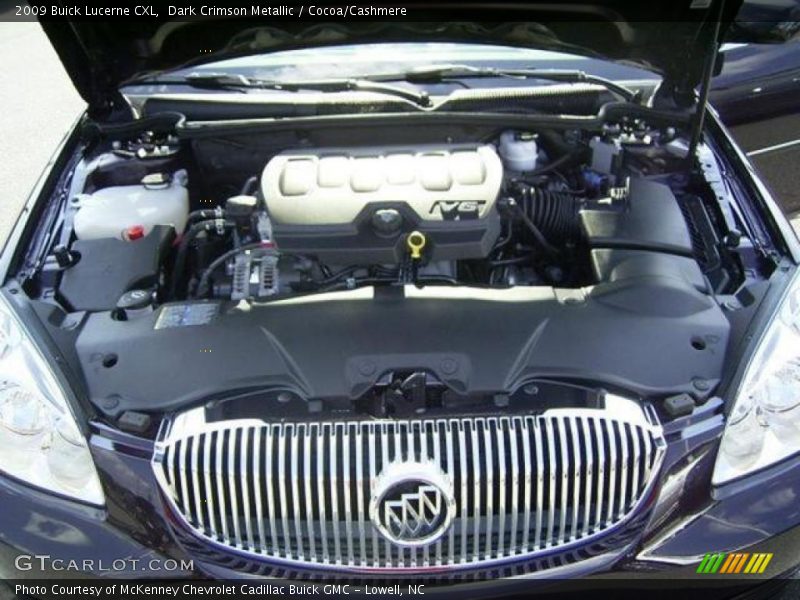 Dark Crimson Metallic / Cocoa/Cashmere 2009 Buick Lucerne CXL