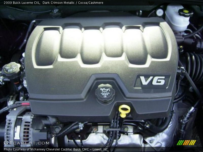 Dark Crimson Metallic / Cocoa/Cashmere 2009 Buick Lucerne CXL