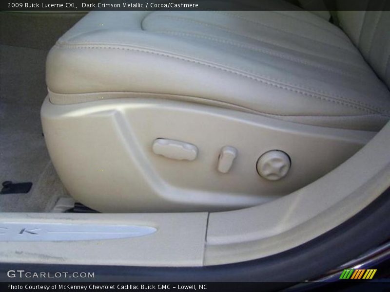 Dark Crimson Metallic / Cocoa/Cashmere 2009 Buick Lucerne CXL
