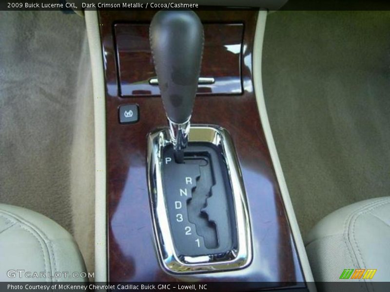 Dark Crimson Metallic / Cocoa/Cashmere 2009 Buick Lucerne CXL