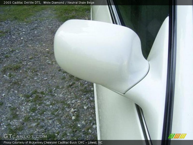 White Diamond / Neutral Shale Beige 2003 Cadillac DeVille DTS