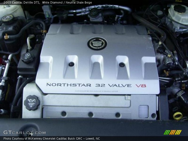 White Diamond / Neutral Shale Beige 2003 Cadillac DeVille DTS