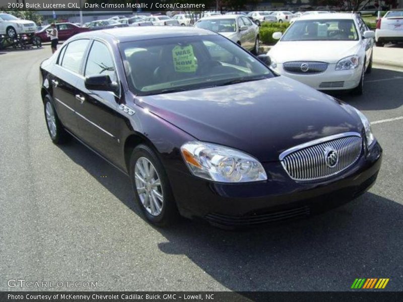 Dark Crimson Metallic / Cocoa/Cashmere 2009 Buick Lucerne CXL