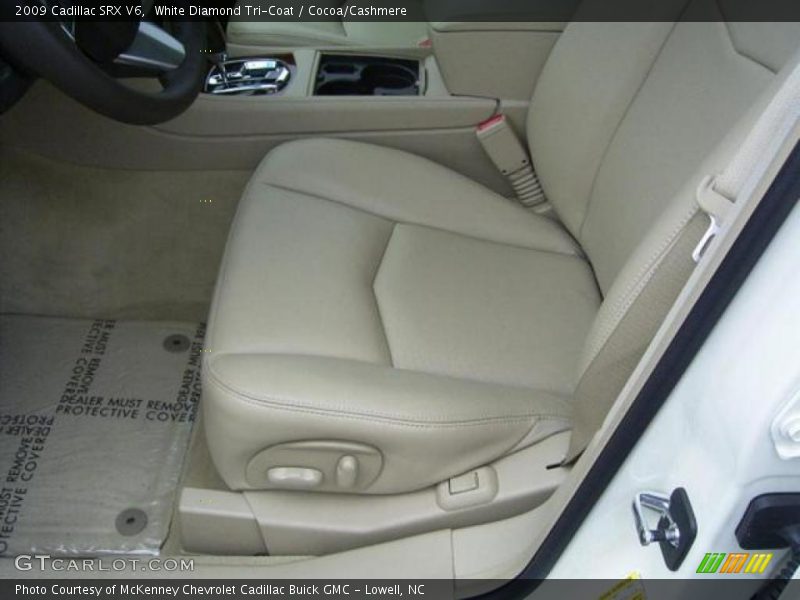 White Diamond Tri-Coat / Cocoa/Cashmere 2009 Cadillac SRX V6