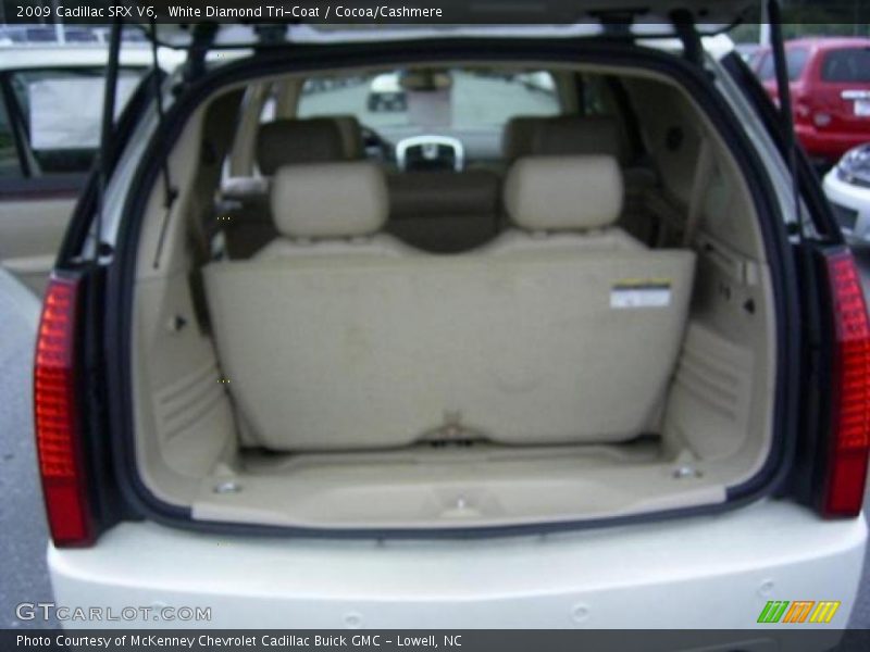 White Diamond Tri-Coat / Cocoa/Cashmere 2009 Cadillac SRX V6